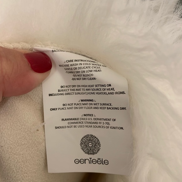 Genteele Faux Fur Sheepskin Rug Shag - Picture 4 of 4